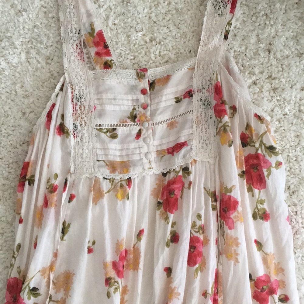 Free People Floral Bird Maxi Dress - Picture 4 of 8
